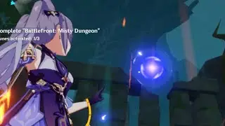 Cheating using Keqing and Albedo in the Misty Dungeon Event - Genshin Impact