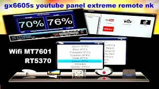 gx6605 receiver software youtube 2024 downgrade