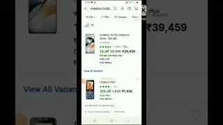 ONE PLUS 11R 5G SMARTPHONE PRICE UNDER ₹39,459🤑  FAST BUY  
