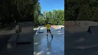 Почти 180 на рампе 💪