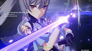 Genshin Ipact Battlefront Misty Dungeon Plunging Trial & Healing Trial