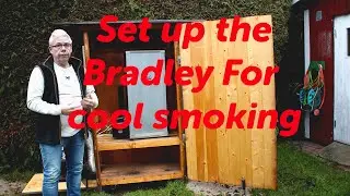 Set up the Bradley for COOL smoking