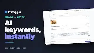 How to Tag Photos for Getty Images with AI — PixTagger Demo