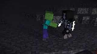 зомби анимация сделанная в mine-imator v 2.0.0