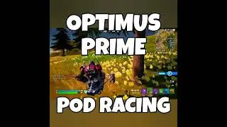 Optimus Prime Pod Racing #fortnite #optimusprime