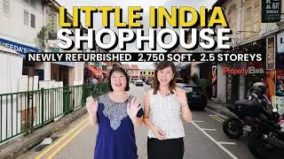 Newly Refurbished Heritage Shophouse in Little India, 2.5 Storeys, 2,750 sqft. Singapore