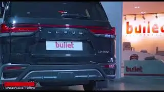 Lexus LX 600 2022 Bullet full exhaust system