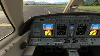Microsoft Flight Simulator 2020 / Cessna Citation CJ4 / Salzburg to Hamburg