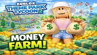 FASTEST Way to Make Money in Theme Park Tycoon  2