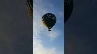 Hot Air Ballon taking off in Gärdet, Stockholm