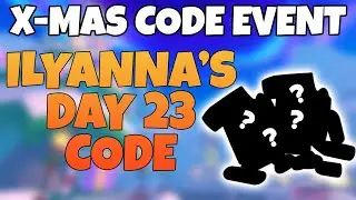[WINTER EVENT] EPIC DAY 23 CODE IN ADVENT CALENDAR IN DOODLE WORLD - ROBLOX