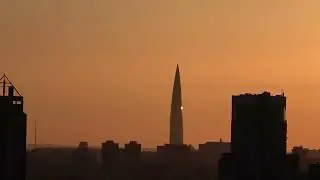Закат...