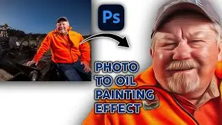 Photo to Oil painting | Photoshop tutorial