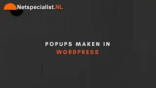 een popup maken in wordpress