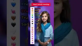 Heart emoji and their meaning 