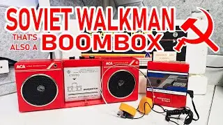 The 90's SOVIET WALKMAN that's also a BOOMBOX! The Amfiton P-401C