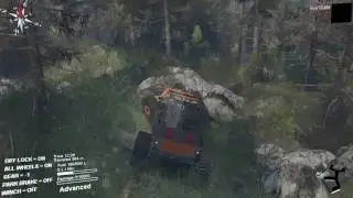 Spintires rock crawl edition