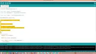 ESP32 Arduino HTTP web server: template processing