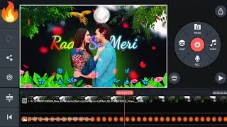 👩‍❤️‍💋‍👨 Love Lyrical WhatsApp Status Video Editing | KineMaster Video Editing