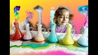 Пена . Игры для Детей . تفعل رغوة ملونة