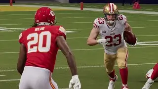 San Francisco 49ers vs Kansas City Chiefs Super Bowl LVIII - Madden 24 Full Game Simulation