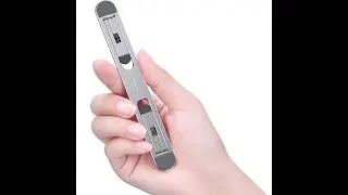 Invisible Adjustable Folding Metal Laptop Stand Holder Design With Non-slip Silicone Pad