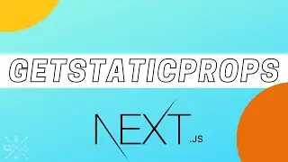 Next SSG #1: Using getStaticProps with Next.js