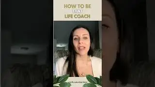 #shorts How To Be THAT Life Coach