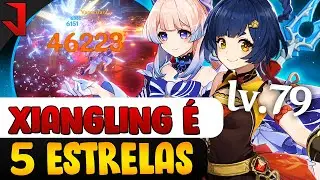 COMP SEM MAIN DPS FUNCIONA? XIANGLING É A BRABA! GENSHIN IMPACT