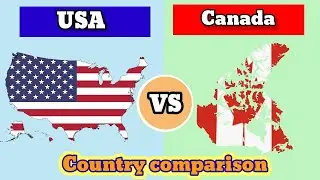 USA Vs Canada ll Country comparison