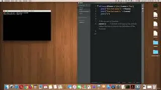Python: Default Values in Functions