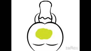 Pretty girl Fart Animation 