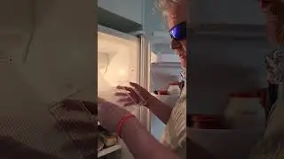 LG fridge light: how to get the cover off to replace the bulb #LG fridge #shorts #howto