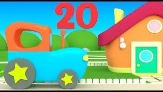Учимся считать от 1 до 20 🚜 Считаем с ТРАКТОРОМ Развивающие Мультики для малышей Трактор с числами