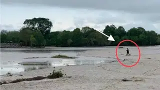 Tsunami River Tidal Waves ( Tidal Bore ) 2 November 2024 sangat aneh.!!!