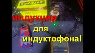 Индукция для индуктофона! Опыты с ЭДС индукции и физика за  9-10й класс