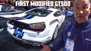 THE FIRST TO MODIFY A NEW 2020 GT500!! President of Shelby explains how it was done....