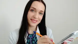 АСМР/ASMR Женский Врач, Осмотр и Постановка на Учёт I  Gynecological Examination