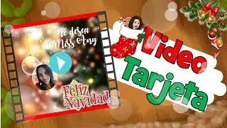 COMO CREAR UNA TARJETA NAVIDEÑA☃❄ EN POWER POINT - SORPRESA AL FINAL🎁 MISS ANY