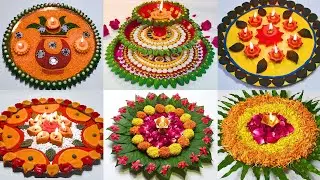 6 Simple Aarti Thali Decoration Ideas | Last-Minute Diwali Thali Decoration Tips | DIY