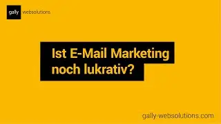 Ist E-mail-Marketing noch lukrativ