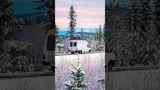Sweden by van - winter arrived