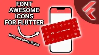 Easily Show More Icons In Flutter (font_awesome_flutter) 