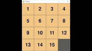 Solving the 15 Puzzle in Python with IDA*