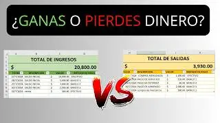 💰 Cómo Crear una Tabla en Excel para Controlar Entradas y Salidas de Dinero en tu Negocio 📈💸