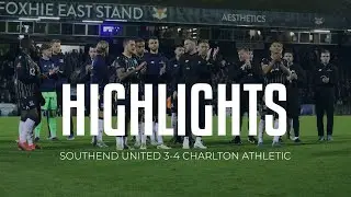 Highlights: Southend United 3-4 Charlton Athletic (aet)