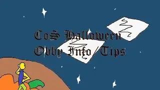 Halloween Obby Info/Tips (Creatures of Sonaria)