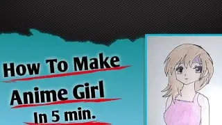 #How to make anime girl drawing #Anime 🤩#Drawing🤗 #SJ Drawing Academy😍