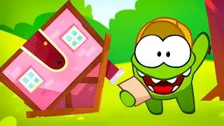 Om Nom Stories - Construisez une grande maison | Dessin animé drôle | Cut The Rope