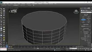 Create Cylinder Shapes in 3dsMax